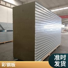 机制夹芯挤塑板 防火保温隔热吸音彩钢岩棉板 无尘车间用净化板