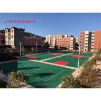 吉首市球场胶铺设 篮球场地胶 羽毛球场地胶