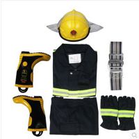 山东济南市消防器材批发 02款5件套战斗服 消防员战斗服