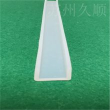 硅胶PMQ发泡密封条 方形硅胶发泡密封条 白色硅胶条支持来样定做