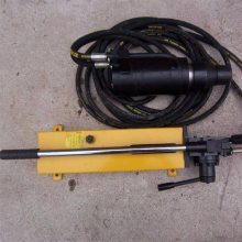 预应力桥梁锚索张拉机 穿心式千斤顶500t前卡式千斤顶 智能张拉机