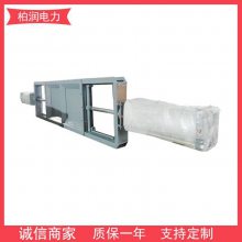 柏润不锈钢气动双向插板门对向双驱动煤闸门