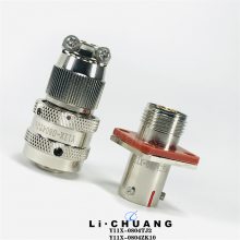 航空插头 Y11X-0804TJ2 Y11X-0804ZK10 圆形连接器 骊创