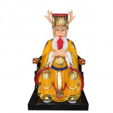 河南龙五爷神像 龙王爷财神佛像 四海龙王菩萨神像 善缘树脂雕刻贴金佛像厂