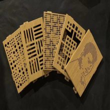 镂空雕花冲孔铝单板造型铝板门头装饰幕墙外墙天花铝合金