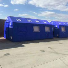 帐篷工厂定做全自动二室一厅帐篷充气救援帐篷