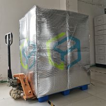 定制海运空运用隔热保温托盘罩 铝箔气泡冷链运输冻品生鲜隔热罩
