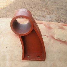 桥梁防撞铸铁护栏支架 公路防撞支架 隔离栏杆扶手护栏支架 物角护栏支架