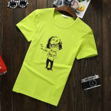 农村摆地摊卖衣服圆领印花半袖T恤石狮地摊服装在哪里批发