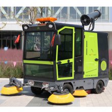 驾驶式扫地车新能源电池驱动小区商场物业非机动车道雾炮环卫清扫车