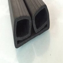 俊旭橡塑双e密封条 冷库门窗冷藏柜用孔胶条来图来样定制