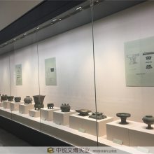 电动平移门博物馆展柜定制 纪念馆玻璃柜订做工厂