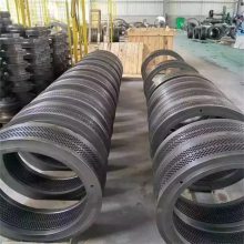 宇龙560杂木颗粒机模具压缩比 刨花制粒机环模