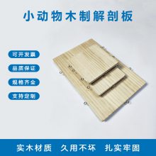 蛙类木制解剖板木制可扎钉小鼠手术台大鼠解剖板好捆绑送棉绳