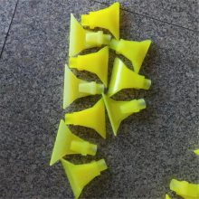 聚氨酯扇形喷嘴 振动筛喷水嘴 矿用水嘴 PU异形件