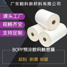 30micBOPP预涂数码触感膜绒面膜加粘型热裱膜