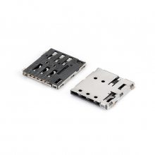 Nano SIM CARD Push 7PIN P 1.37H 