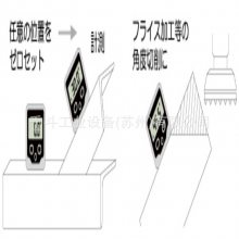 TOEI东荣紧凑的数字量角器DPM-1角度计用于倾斜角度测量