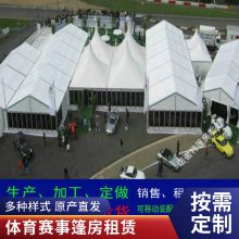 汽车4S店临时展厅帐篷搭建四周可配玻璃幕墙大型户外演出篷房出租