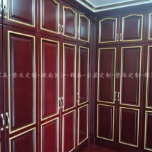 长沙全房订做实木家具,实木餐边柜,书柜订做工艺质量