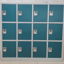 供应教室8门防尘钢柜 高硬度学生物品收纳 结实储物柜