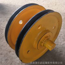 起重机起升滑轮 10T固定式轴承滑轮 轧制滑轮组