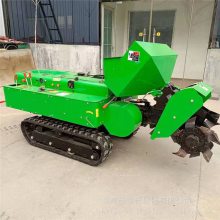 果园小型旋耕机 自走式开沟施肥机 遥控板操作打沟机