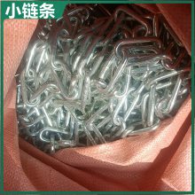 游乐场用5mm铁链 工艺电镀锌银白 出售多种规格小链条