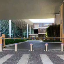 祥安通 单位安装不锈钢升降柱厚度 制作加厚自动起降路桩工厂