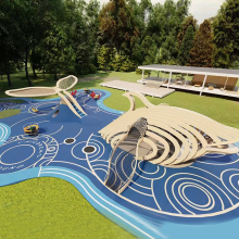 小區(qū)非標(biāo)滑梯 景區(qū)戶外環(huán)形秋千 兒童攀爬網(wǎng) 公園不銹鋼滑梯 兒童蹺蹺板