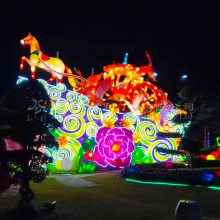 春节花灯笼手工制作 金华猴年元宵节花灯制作 彩灯花灯