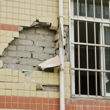 房屋地基沉降 我国16%的城市土地沉降速度超10mm/年