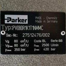 Parker // 柱塞泵 // PV080R1K1T1NMMC