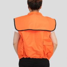充气救生服舰船救生衣便携式装备浮力背心开襟马甲背心