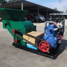 柴油机款大型粉碎机 双沙克龙粉糠机 秸秆稻草打粉机 大功率