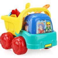 3008 兒童玩沙挖沙工具 戲水決明子沙灘車(chē)7件套沙灘玩具批發(fā)