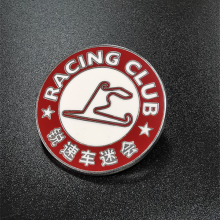 纯铜丝印徽章，柯氏印刷徽章，广东蝴蝶扣徽章