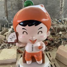 湖南玻璃钢骆驼定做 校园雕塑商场公园卡通动漫雕塑