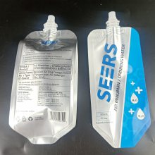 现货30mL富氢水饮用吸嘴袋户外铝箔折叠水袋高阻隔氢气泄露袋