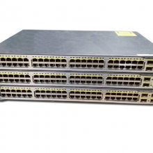 WS-C3750V2-48PS-E Cisco思科48口百兆POE交换机