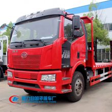 东风商用后双桥平板车
