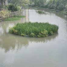湖南生態(tài)浮島組裝施工 圓形人工生態(tài)浮床供應(yīng)規(guī)格330*330