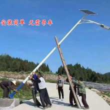 太阳能led路灯 江苏宿迁6米100w景区照明太阳能路灯
