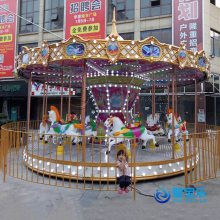 16座旋转木马郑州智乐宝厂家直销