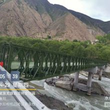 200型贝雷钢桥-阿坝州金川县90米200型贝雷钢桥