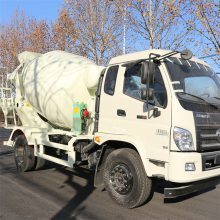 成德国六福田8方小型自卸移动装载搅拌车 自动上料搅拌筒