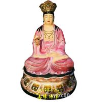 極彩后土圣母神像 觀音老母寺廟佛像 玻璃鋼雕塑 黎山老母神像圖片