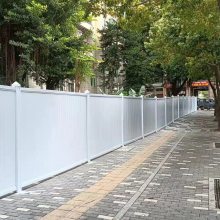 佛山市禅城区市政pvc隔离围挡临时施工铁皮挡板