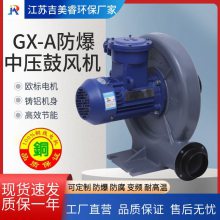 GX-A防爆中压鼓风机GX-1A通风排风750W烟气吹吸 烟火炮竹中压风机