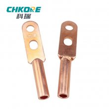 科瑞CHKORE DTS双孔铜鼻子25-300铜鼻铜线耳接线端子 双孔接线鼻